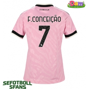 Juventus Francisco Conceicao #7 Bortatröja Kvinnor 2026-27 Kortärmad